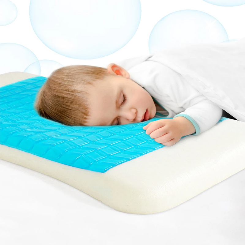 Memory Foam Pillow Core Egyetlen nyakvédő Gyermek pillangós gél párna